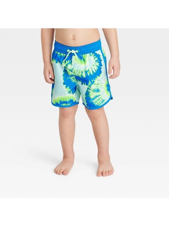 Cat & Jack Other - Cat & Jack Baby Boys Swirl Swim Shorts Blue Size 18M